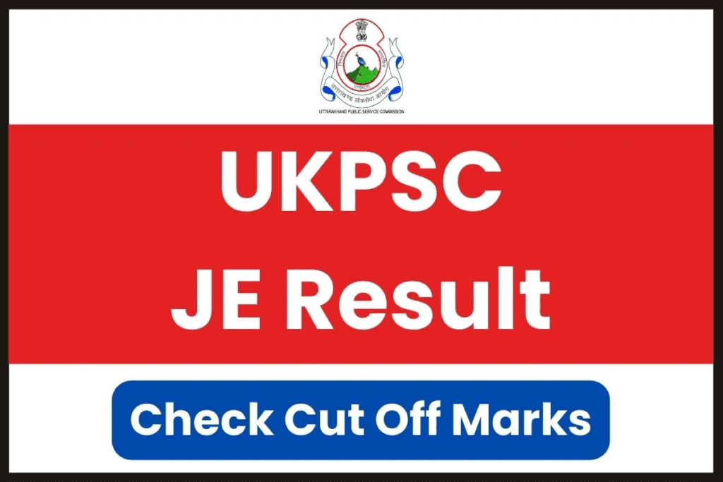 UKPSC JE Result 2024