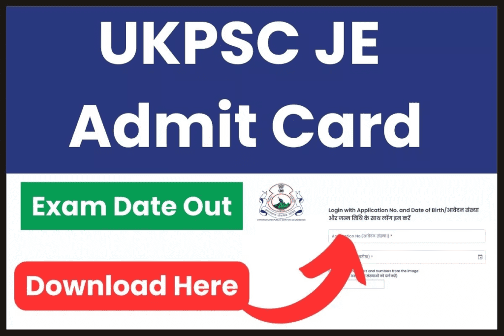 UKPSC JE Result 2024