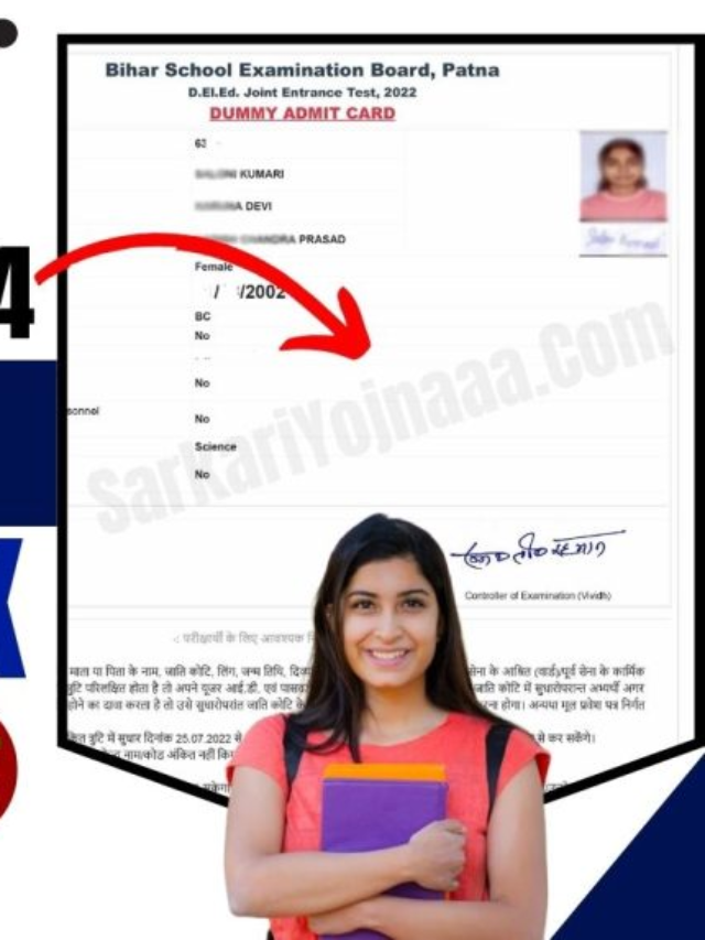 Bihar DElEd Admit Card 2024 : Key Updates & Exam Pattern