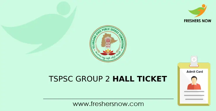 TSPSC Group 2 Hall Ticket 2024