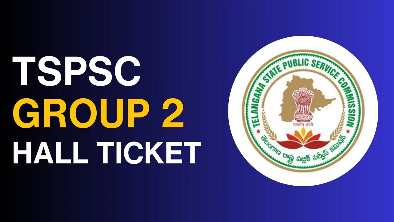 TSPSC Group 2 Hall Ticket 2024